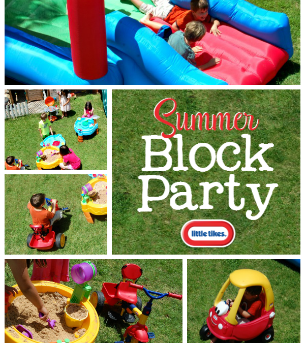 How to Host a Block Party with Little Tikes
