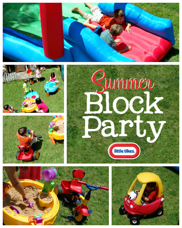 How to Host a Block Party with Little Tikes