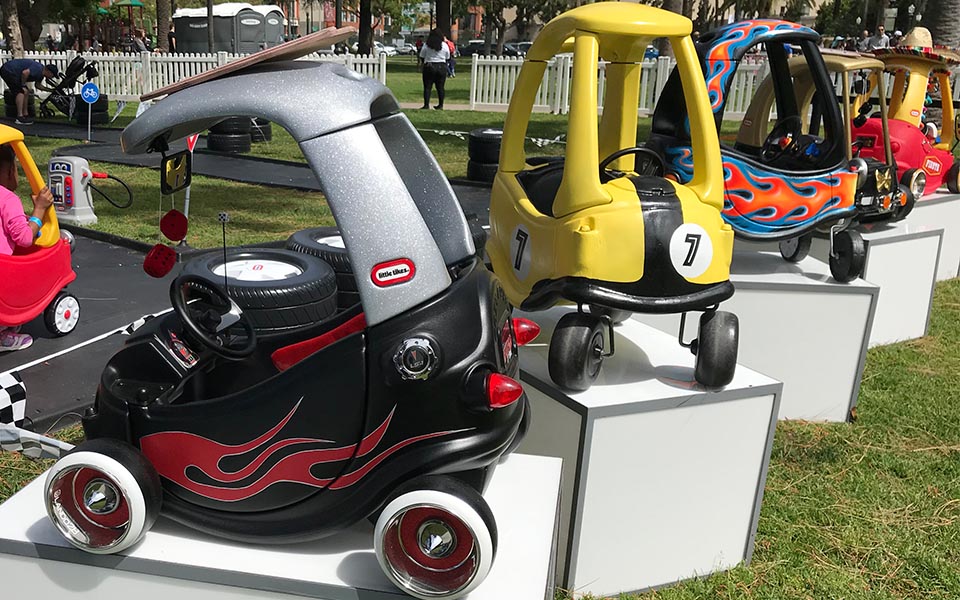 custom little tikes car